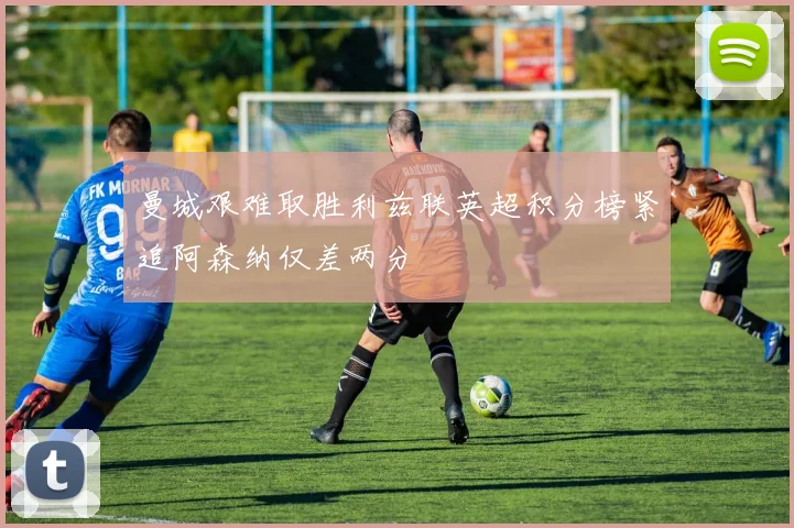 曼城艰难取胜利兹联英超积分榜紧追阿森纳仅差两分