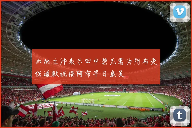 加纳主帅表示田中碧无需为阿布受伤道歉祝福阿布早日康复